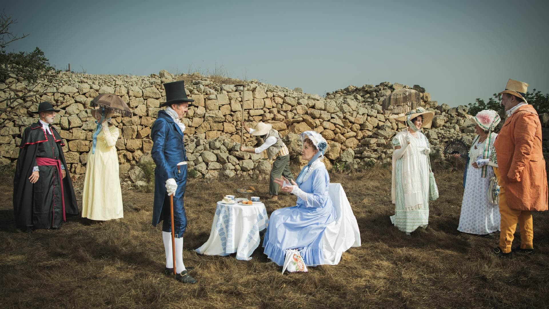 Picnic in the 1800s