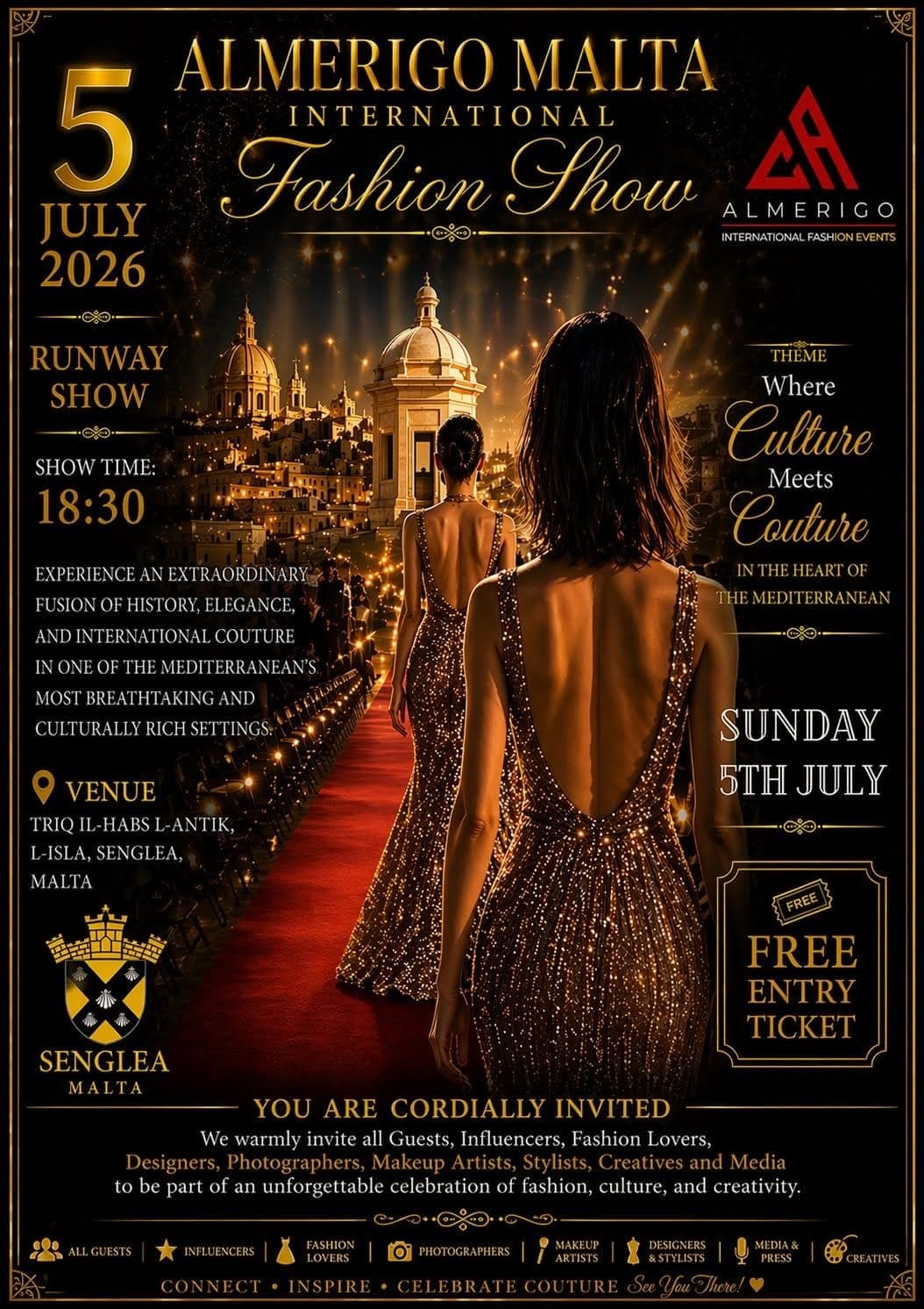 Almerigo Malta International Fashion Show