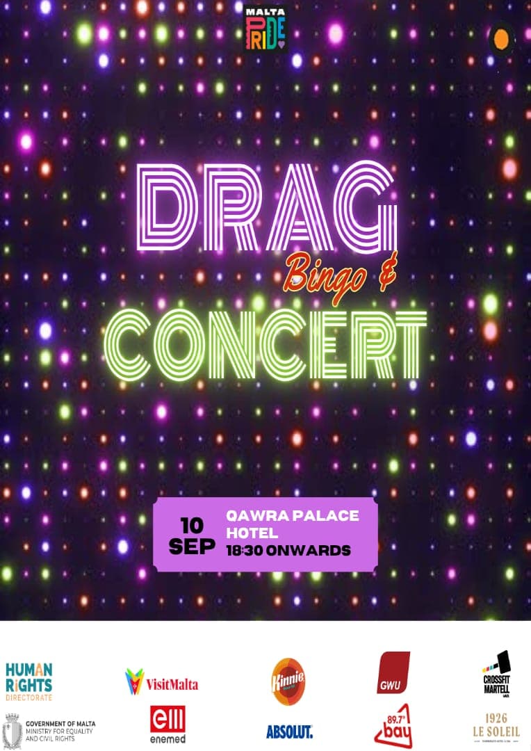 Malta Pride Drag Bingo & Music Concert