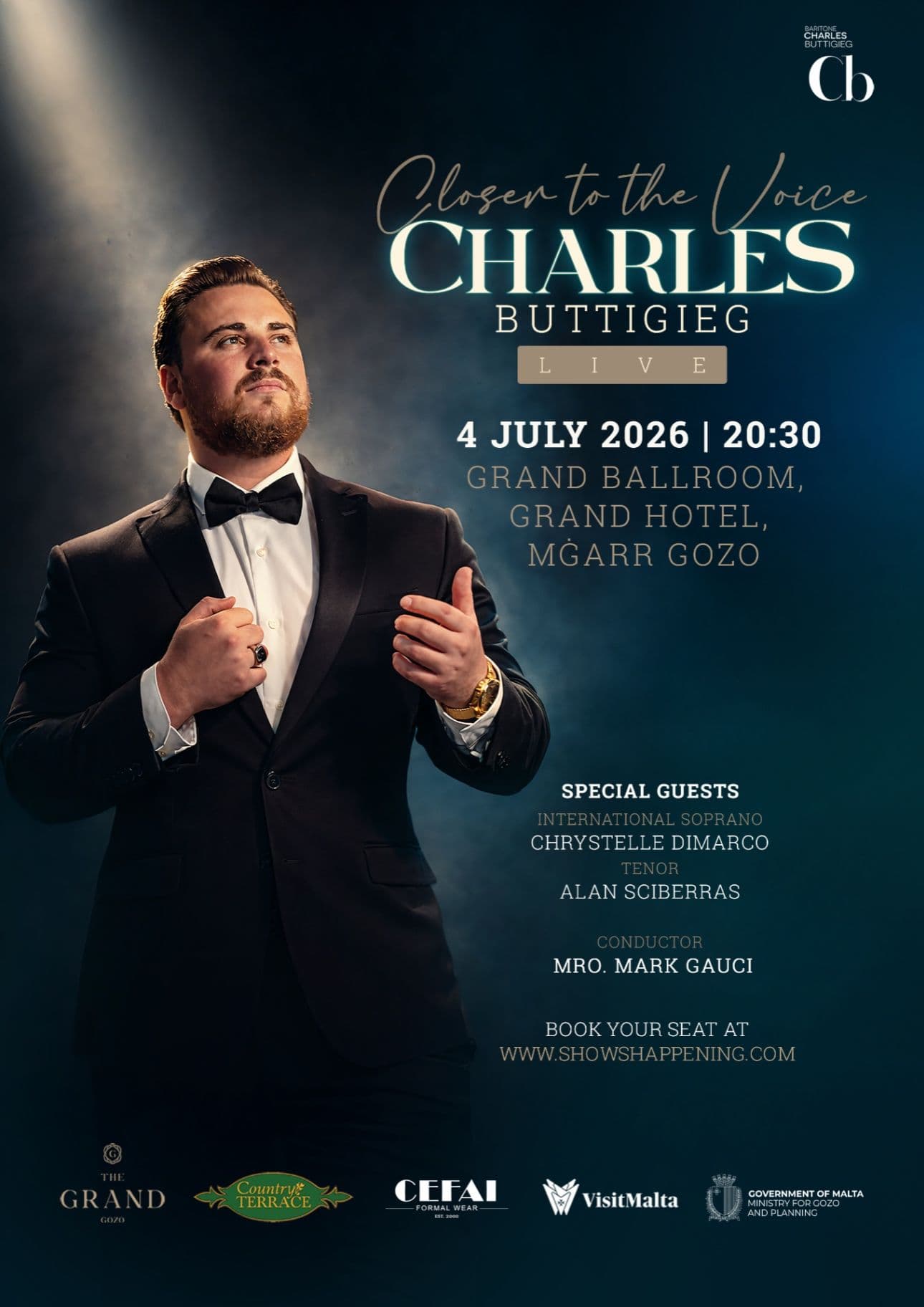 'Closer to the Voice' Charles Buttigieg Live