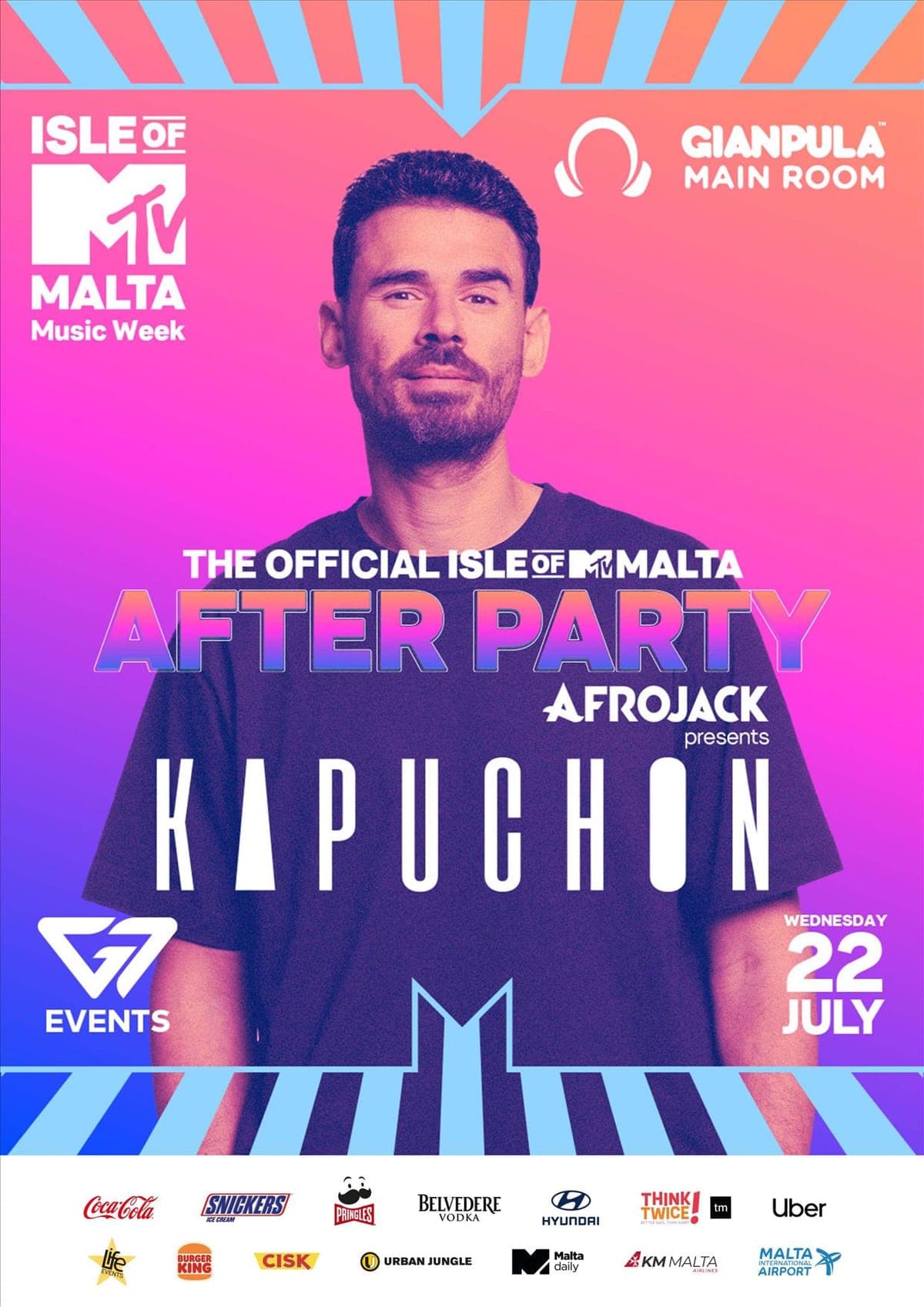 The Official Isle of MTV After Party: Afrojack presents Kapuchon