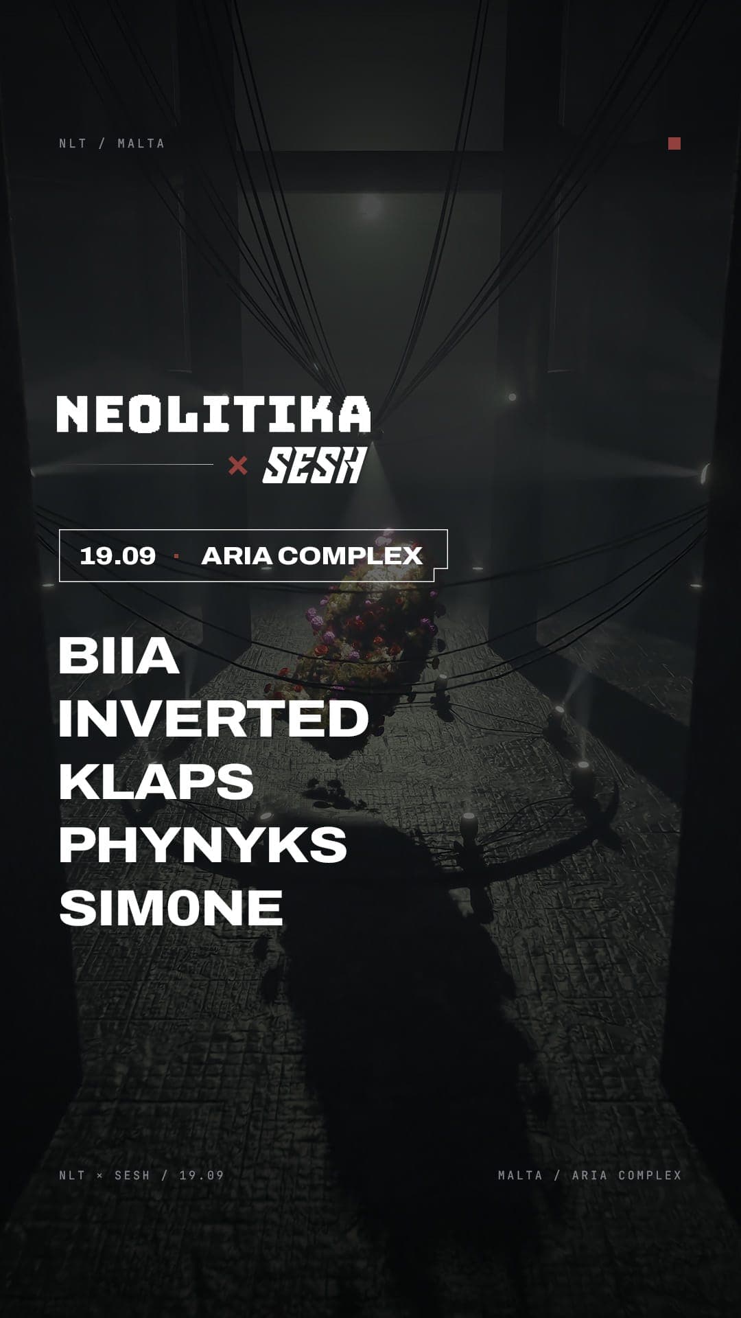 Neolitika X SESH // BIIA, KLAPS & sim0ne