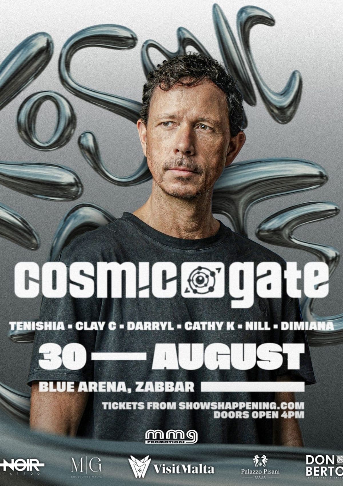 COSMIC GATE at Teatru Blue Arena, Malta