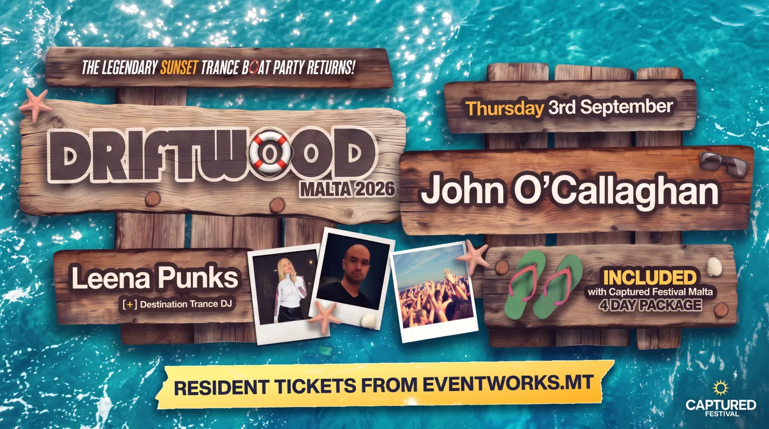 Captured Festival x Driftwood Boat Party
