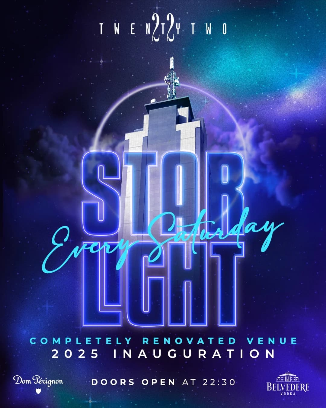 STARLIGHT at TwentyTwo – Saturdays