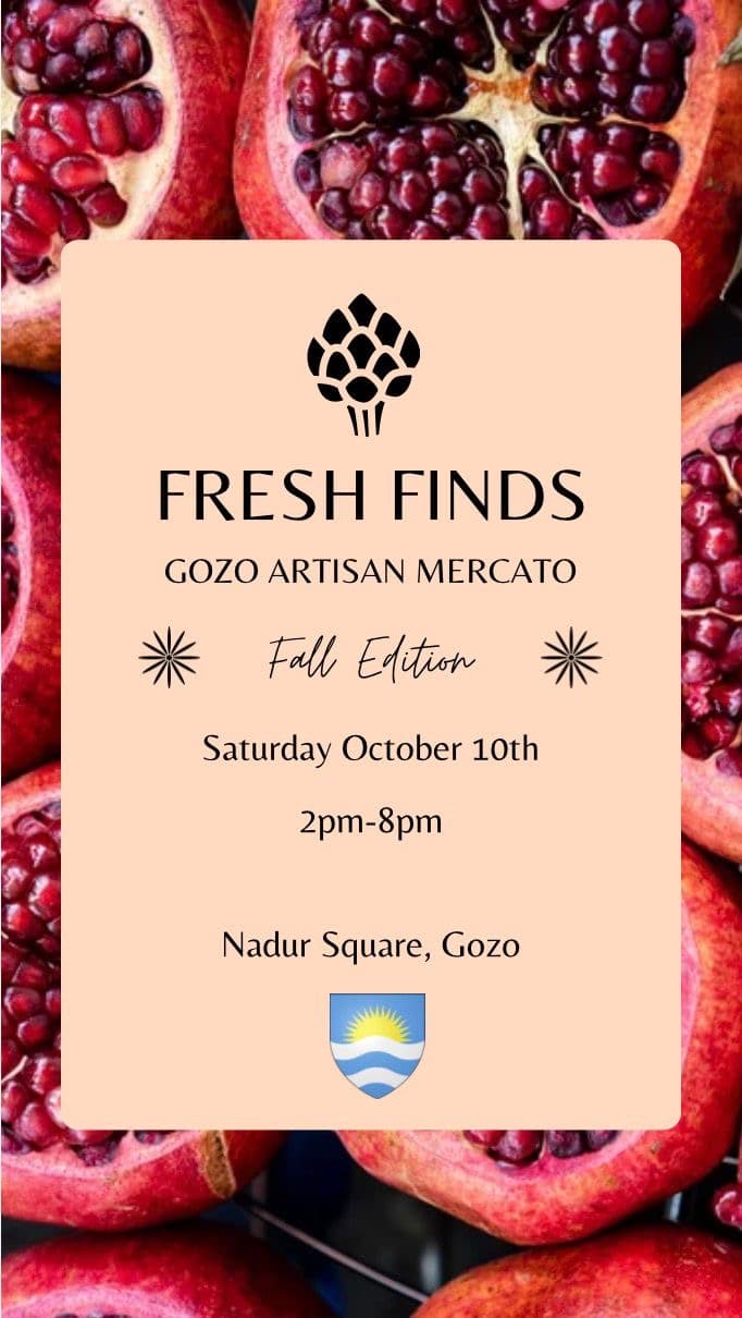 Fresh Finds - Gozo Artisan Mercato