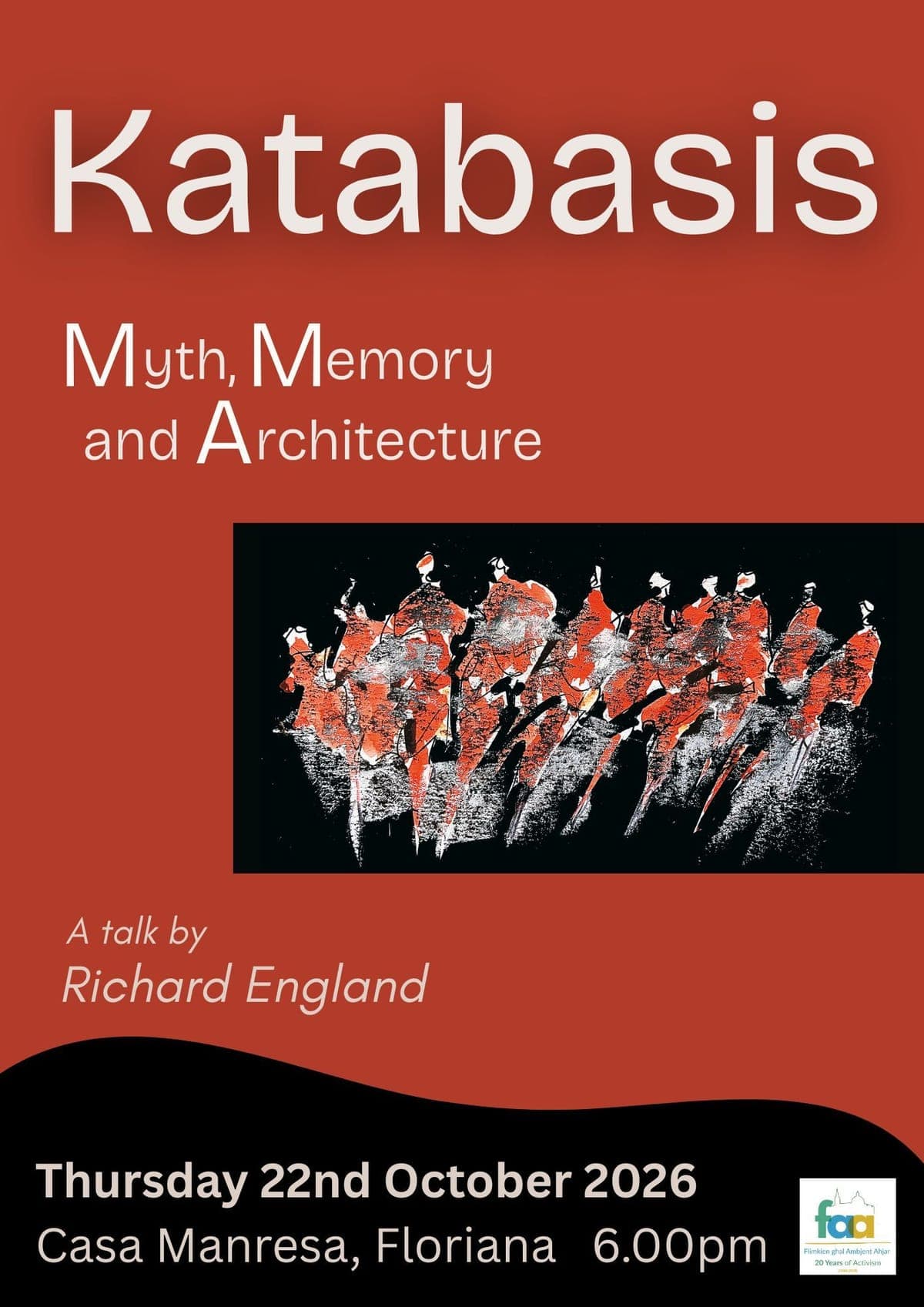 Katabasis, Myth, Memory and Architecture with Richard England
