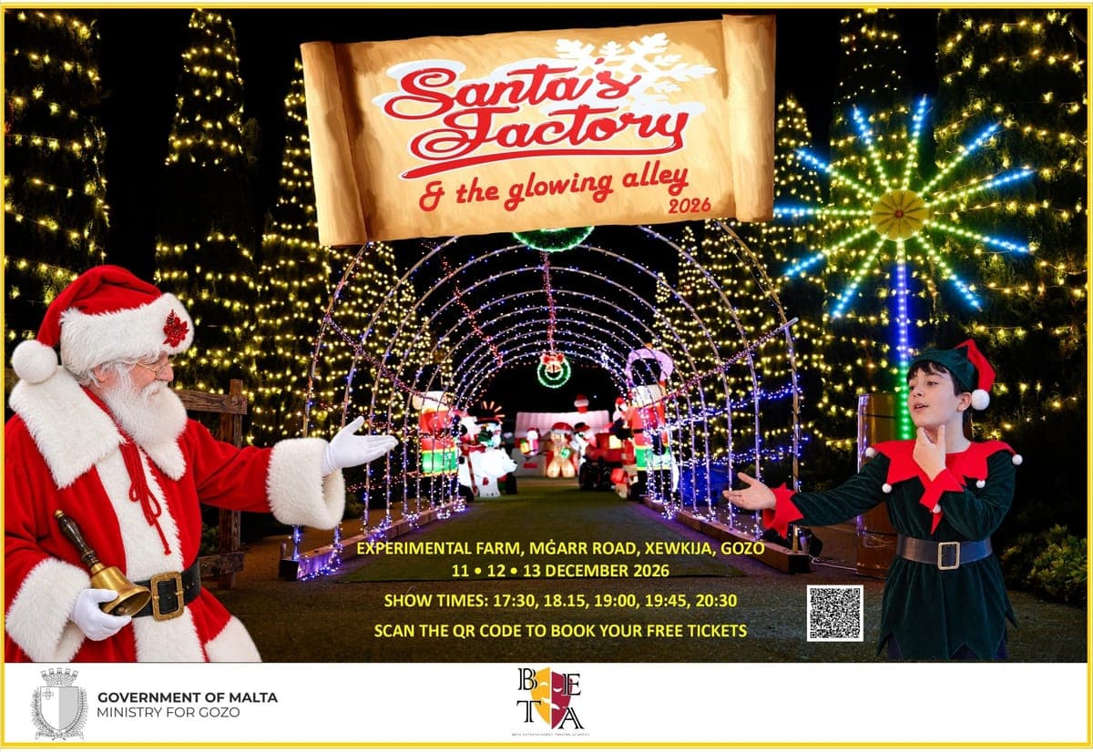 Santa's Factory and The Glowing Alley