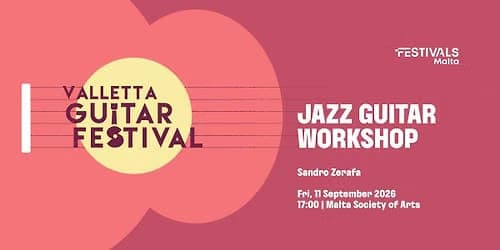 Jazz Guitar Workshop - Sandro Zerafa