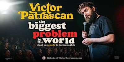 the biggest Problem in the world • Victor Patrascan in Sliema, Malta