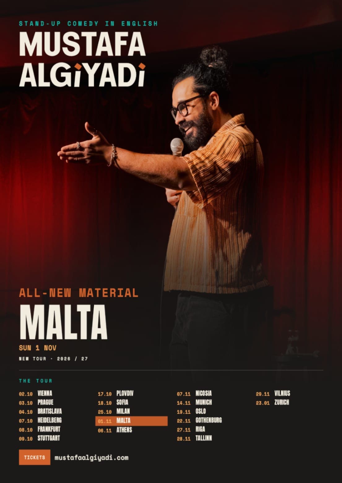 Standup Comedy with Mustafa Algiyadi • New Material
