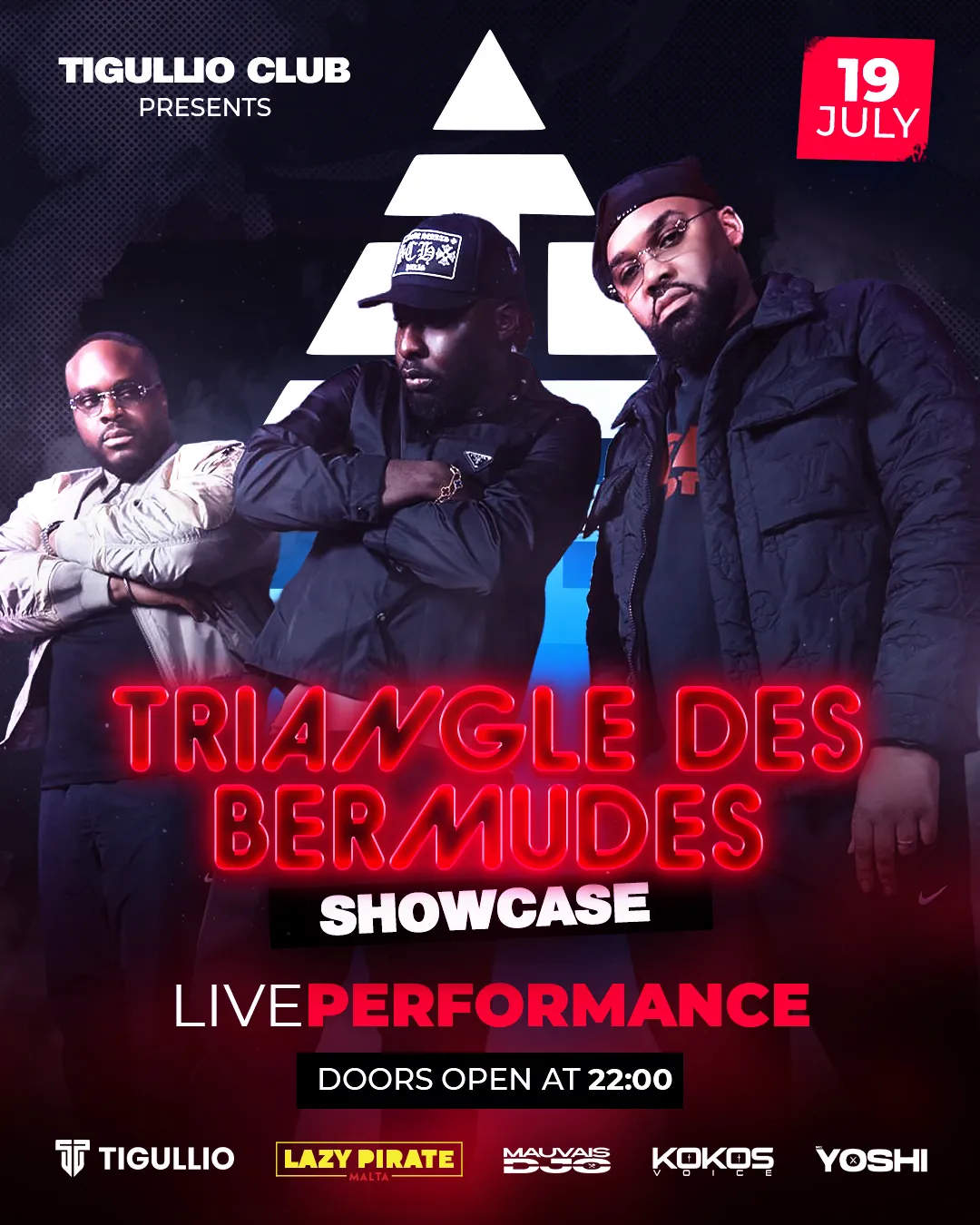 TRIANGLE DES BERMUDES - LIVE SHOWCASE