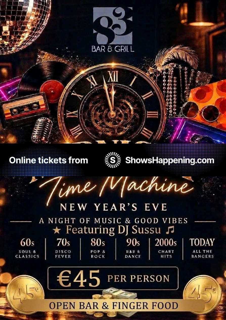 Midnight Time Machine New Year's Eve