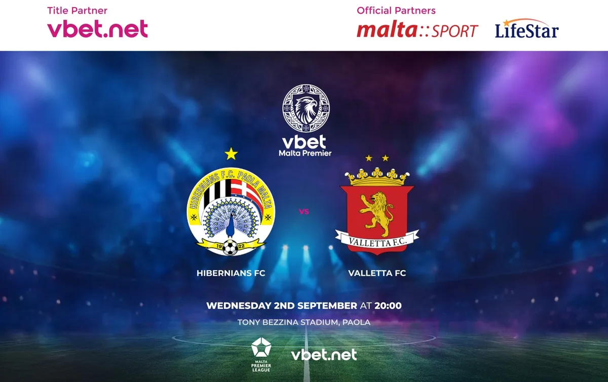 Hibernians FC - Valletta FC - VBet Malta Premier League 2026/2027