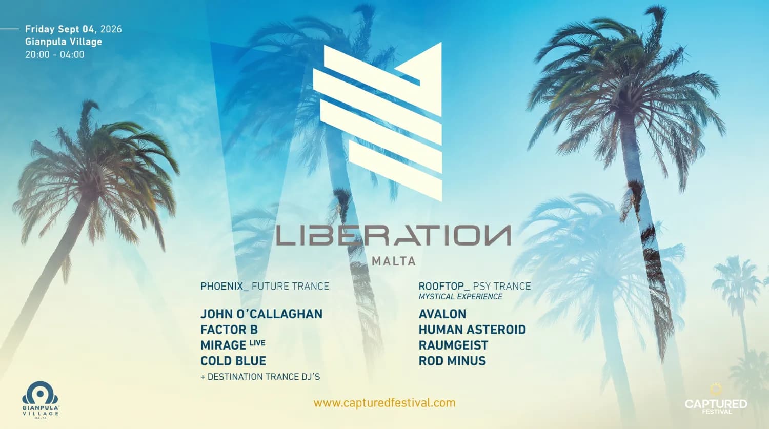Captured Festival pres. Liberation
