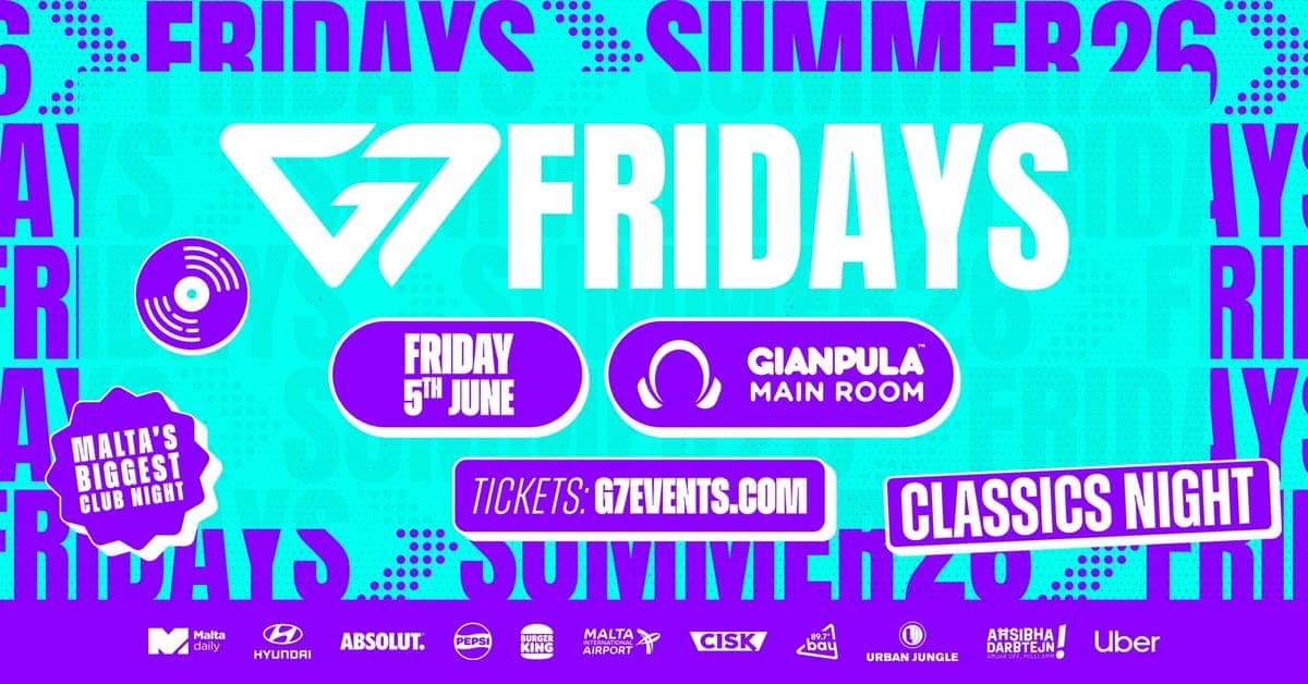 G7 FRIDAYS 2026