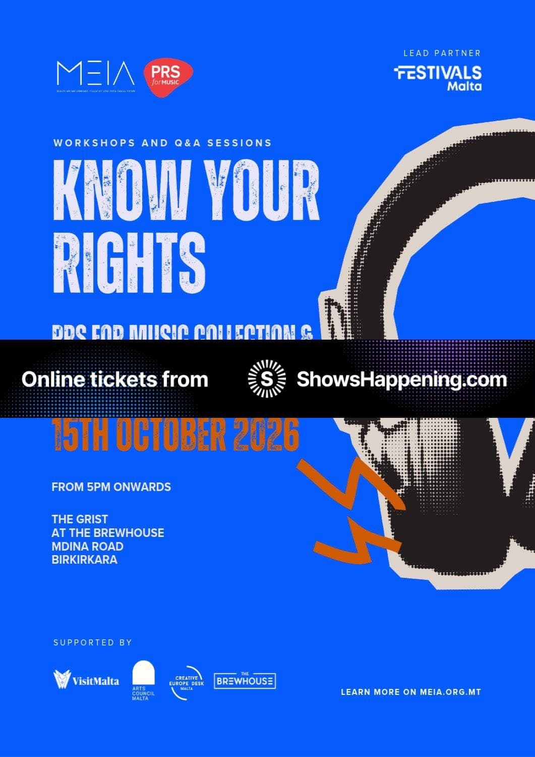 Know Your Rights: PRS for Music London, Collection & Distribution Workshop