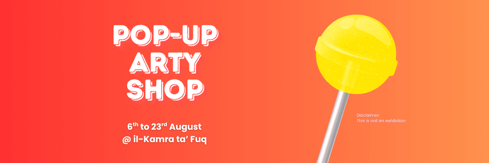 Pop-up Arty Shop at il-Kamra ta' Fuq