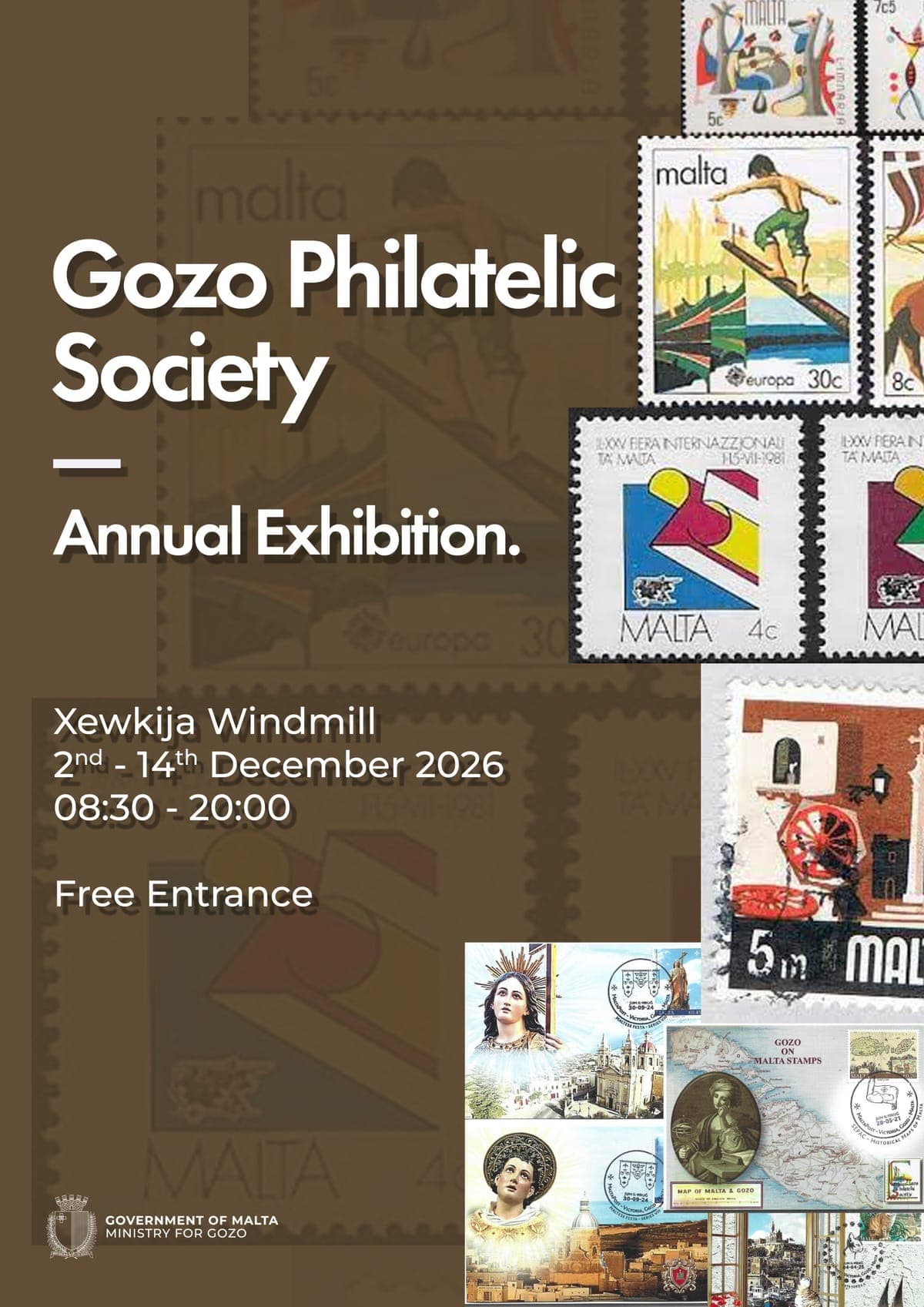 Gozo Philatelic Society - Annual Exhibition