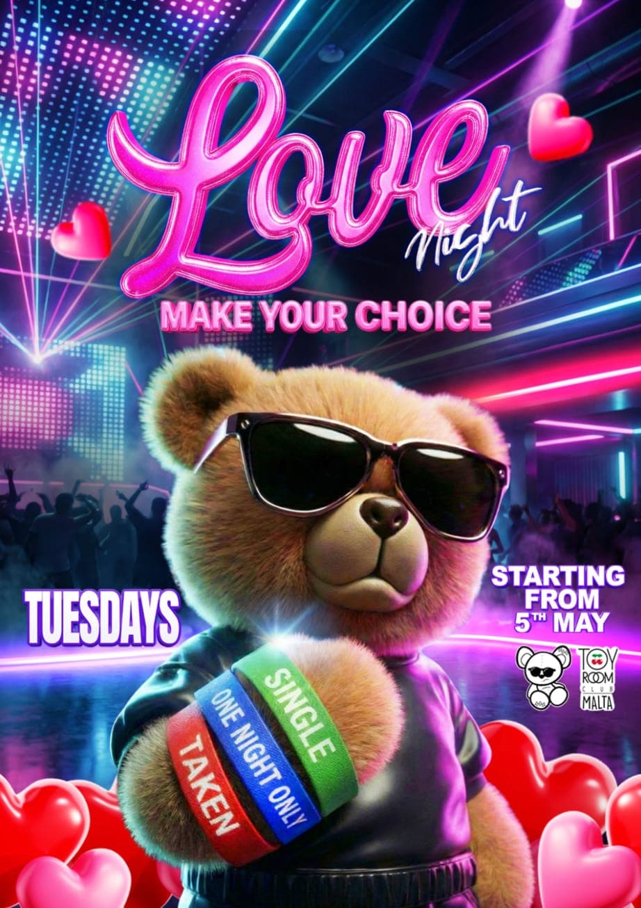 LOVE NIGHT TOY ROOM TUESDAYS
