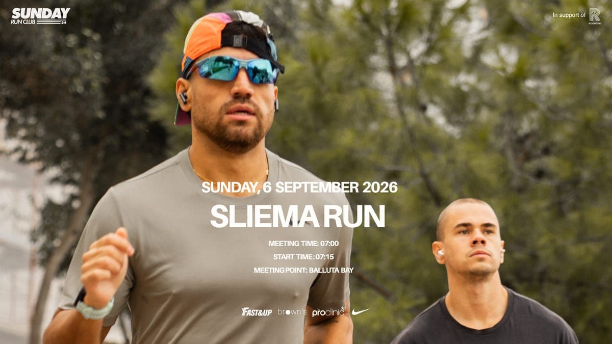 Sliema 5km Run September 6th