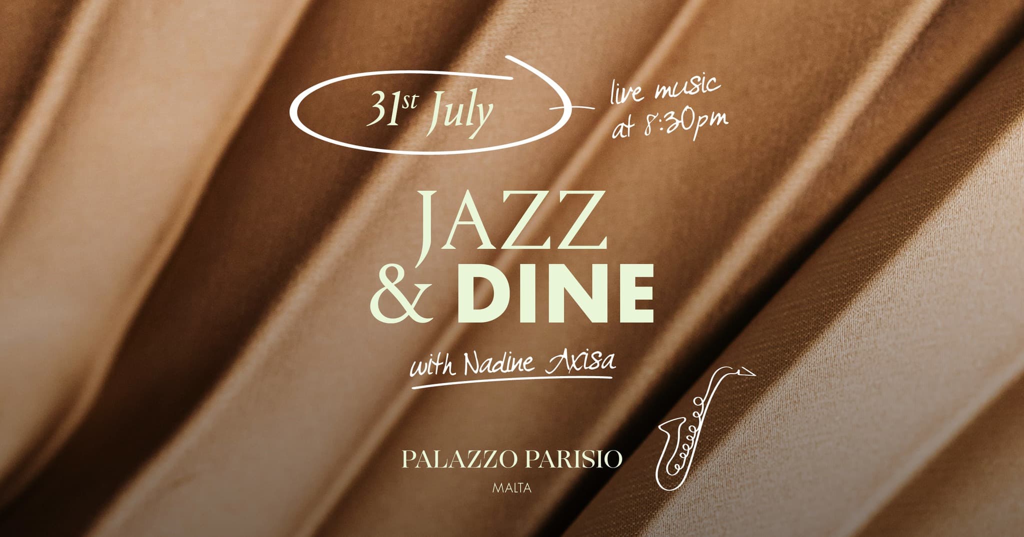 Jazz & Dine with Nadine Axisa