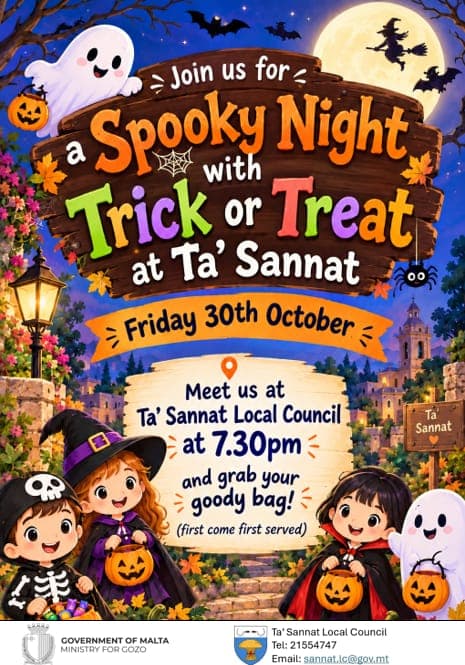 Spooky Night with Trick or Treat at Ta' Sannat