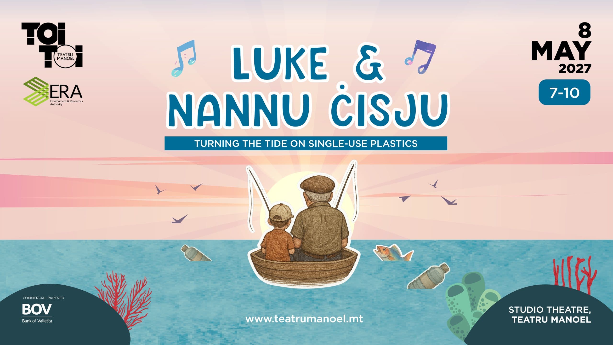 Luke & Nannu Ċisju – Turning the Tide on Single-Use Plastics