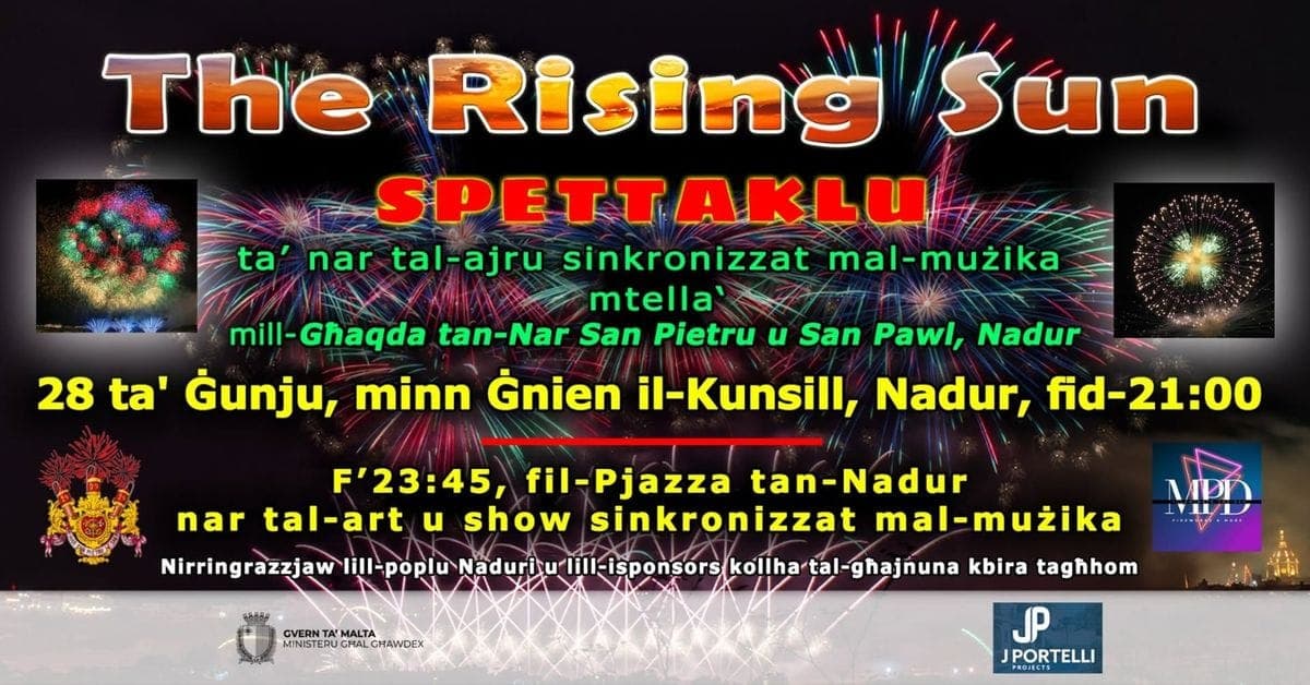 ‘The Rising Sun’ Fireworks Show