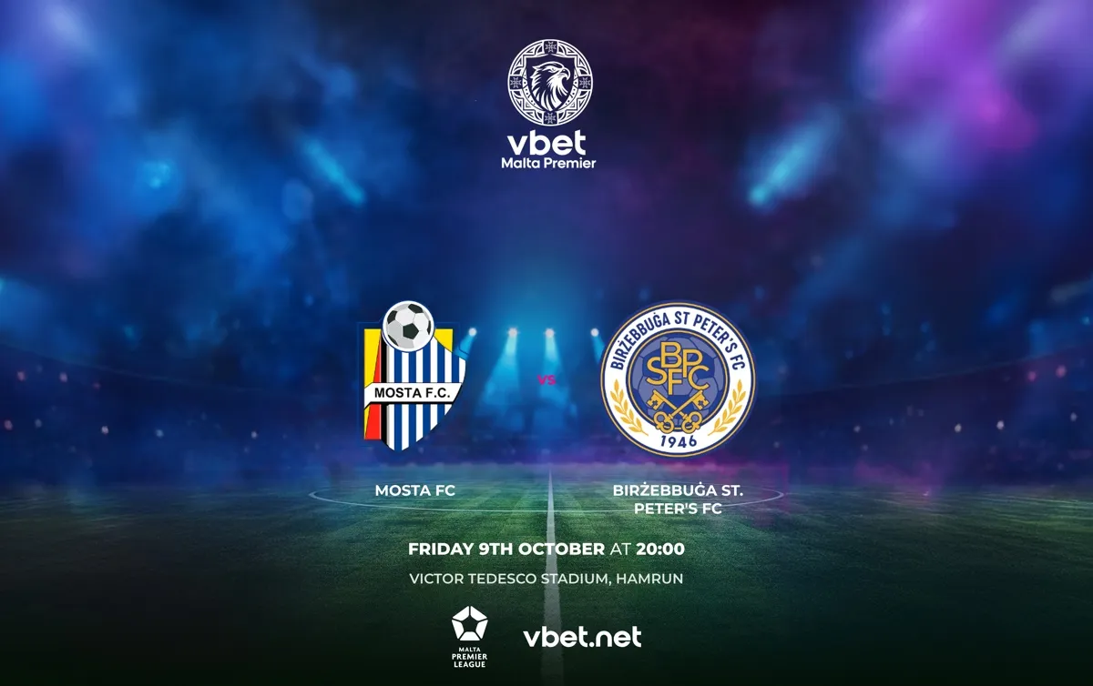 Mosta FC - Birzebbuga St Peters FC - VBet Malta Premier League 2026/2027