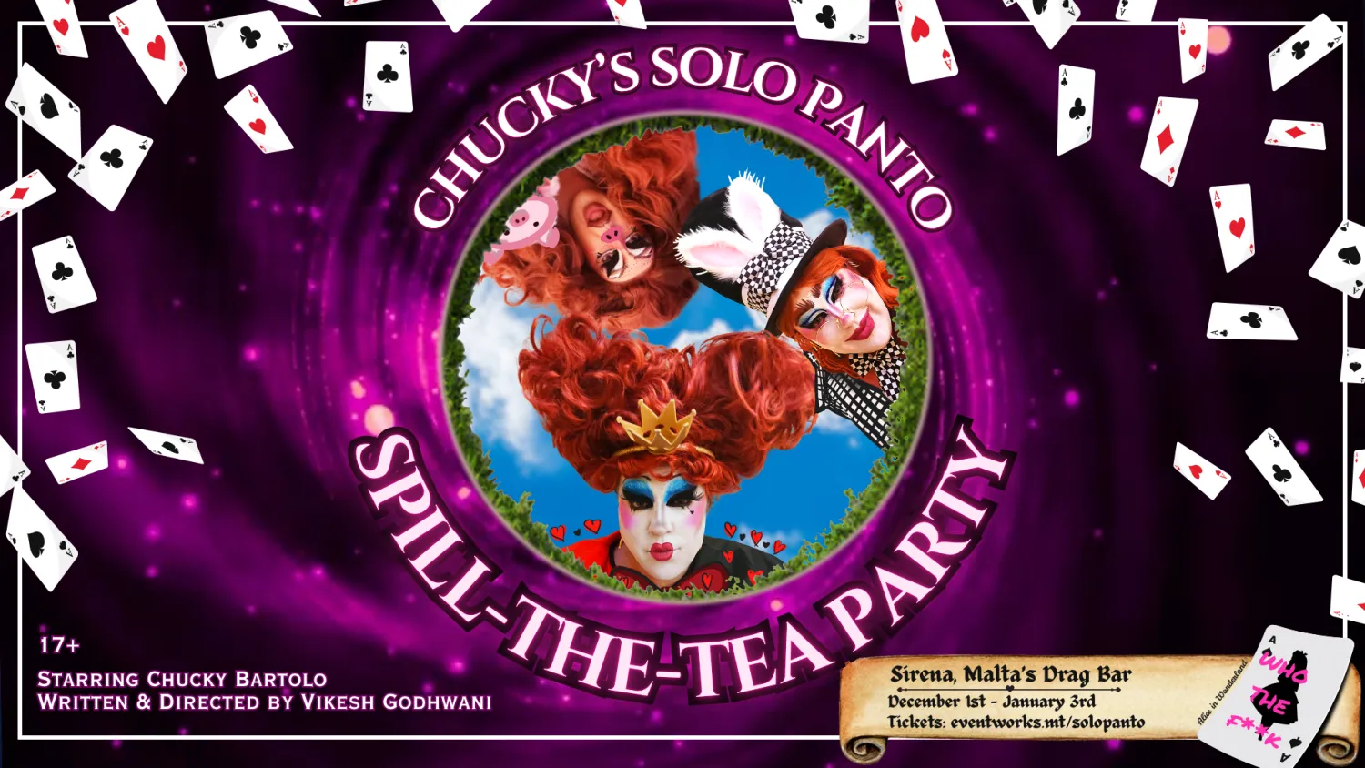 Chucky's Solo Panto: Spill-the-Tea Party