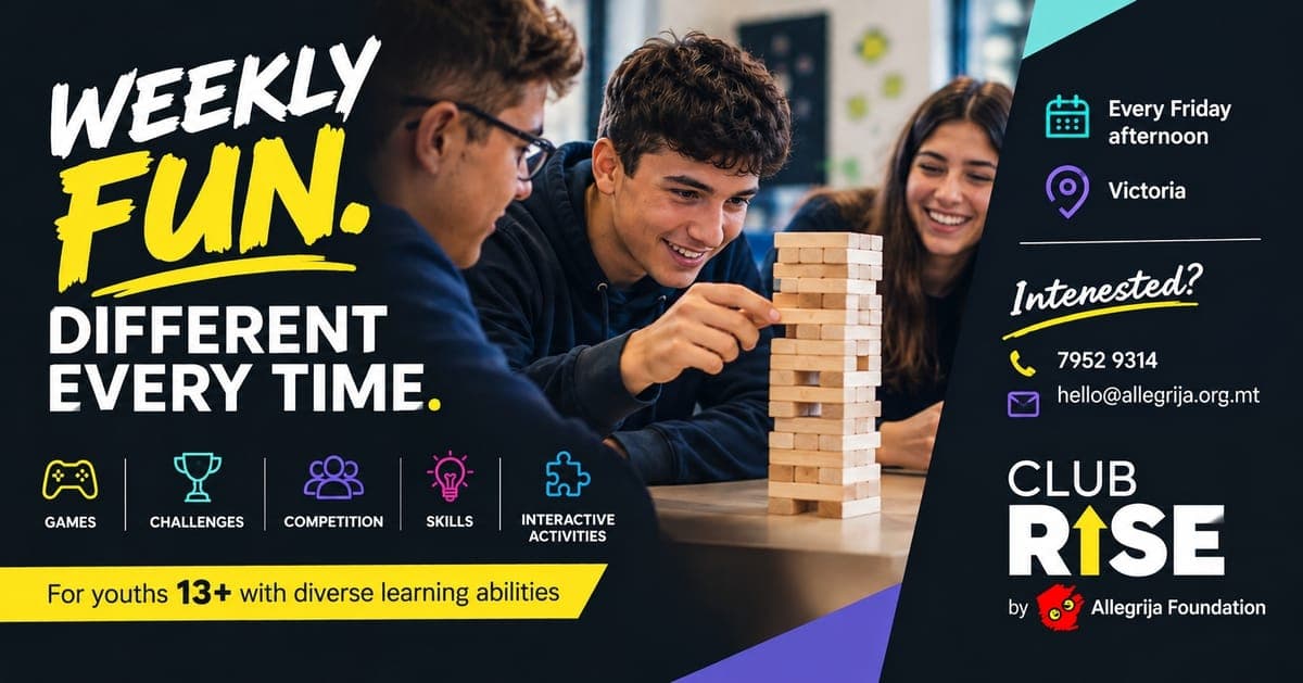 Club RISE - Weekly Fun Activities For Youths