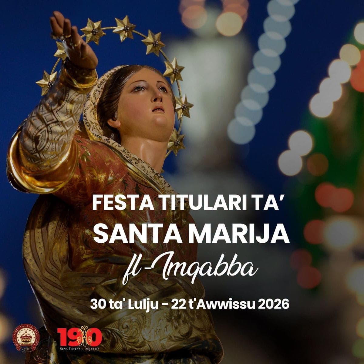 Festa Titulari ta' Santa Marija fl-Imqabba 2026