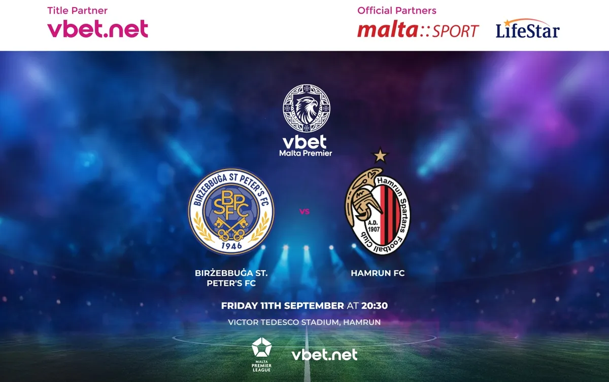 Birzebbuga St Peters FC - Hamrun Spartans FC - VBet Malta Premier League 2026/2027