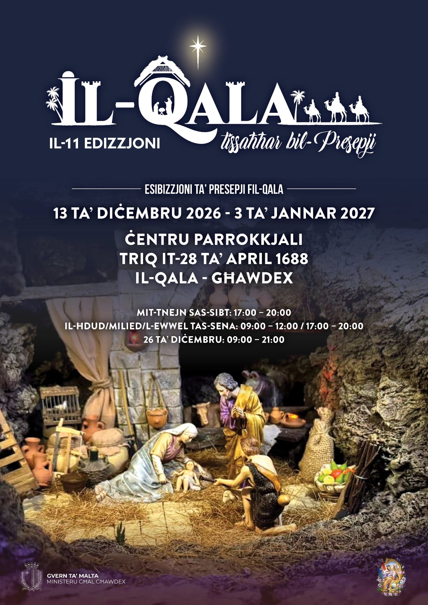 Il-Qala Tissaħħar Bil-Presepji