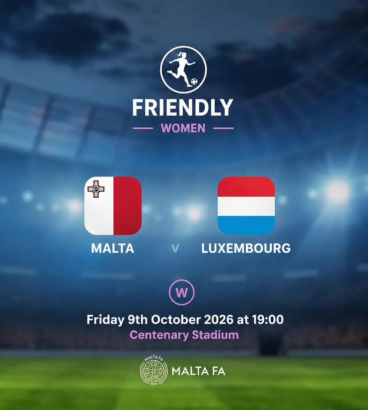 Malta Women National v Luxembourg Women National
