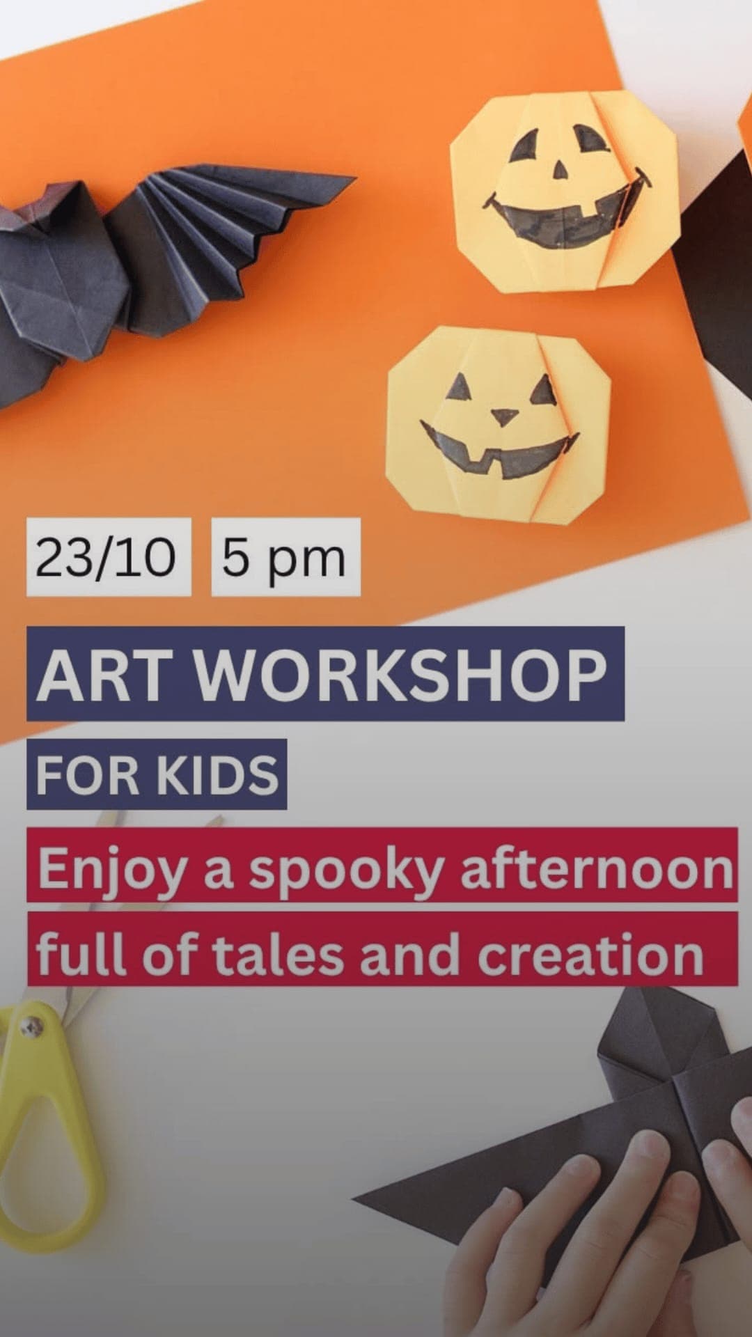 HALLOWEEN WORKSHOP for Kids