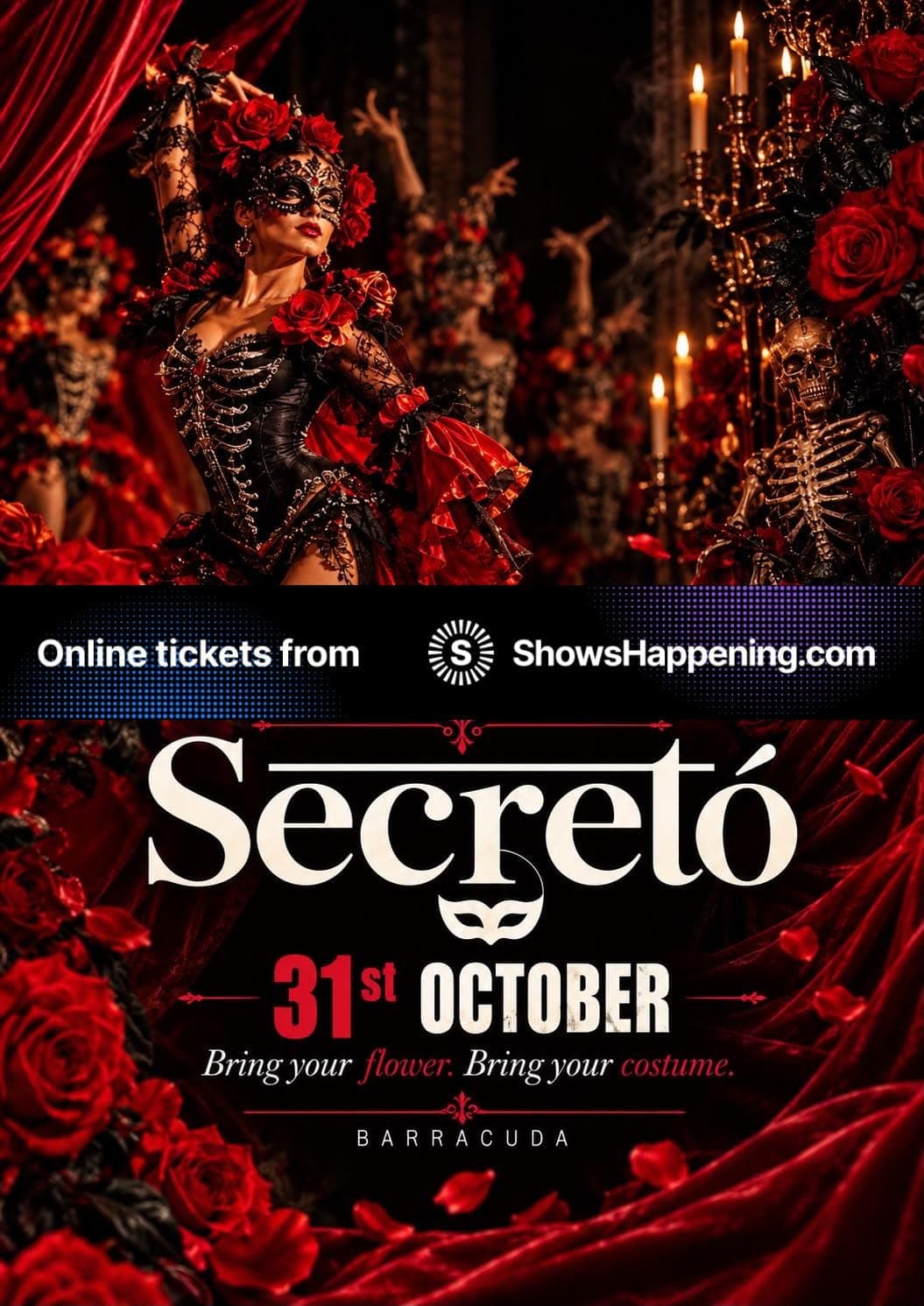 Secreto Halloween Masquerade/ Carmen Night