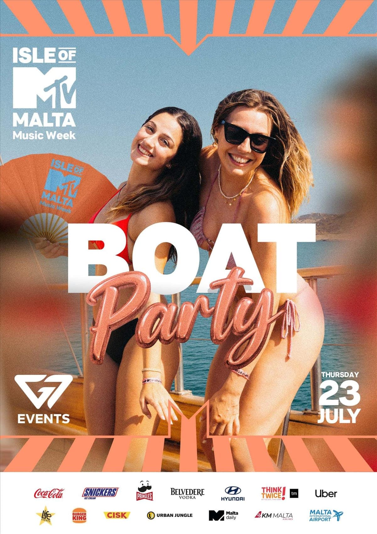 Isle of MTV Malta Music Week - Day Boat Party 2026