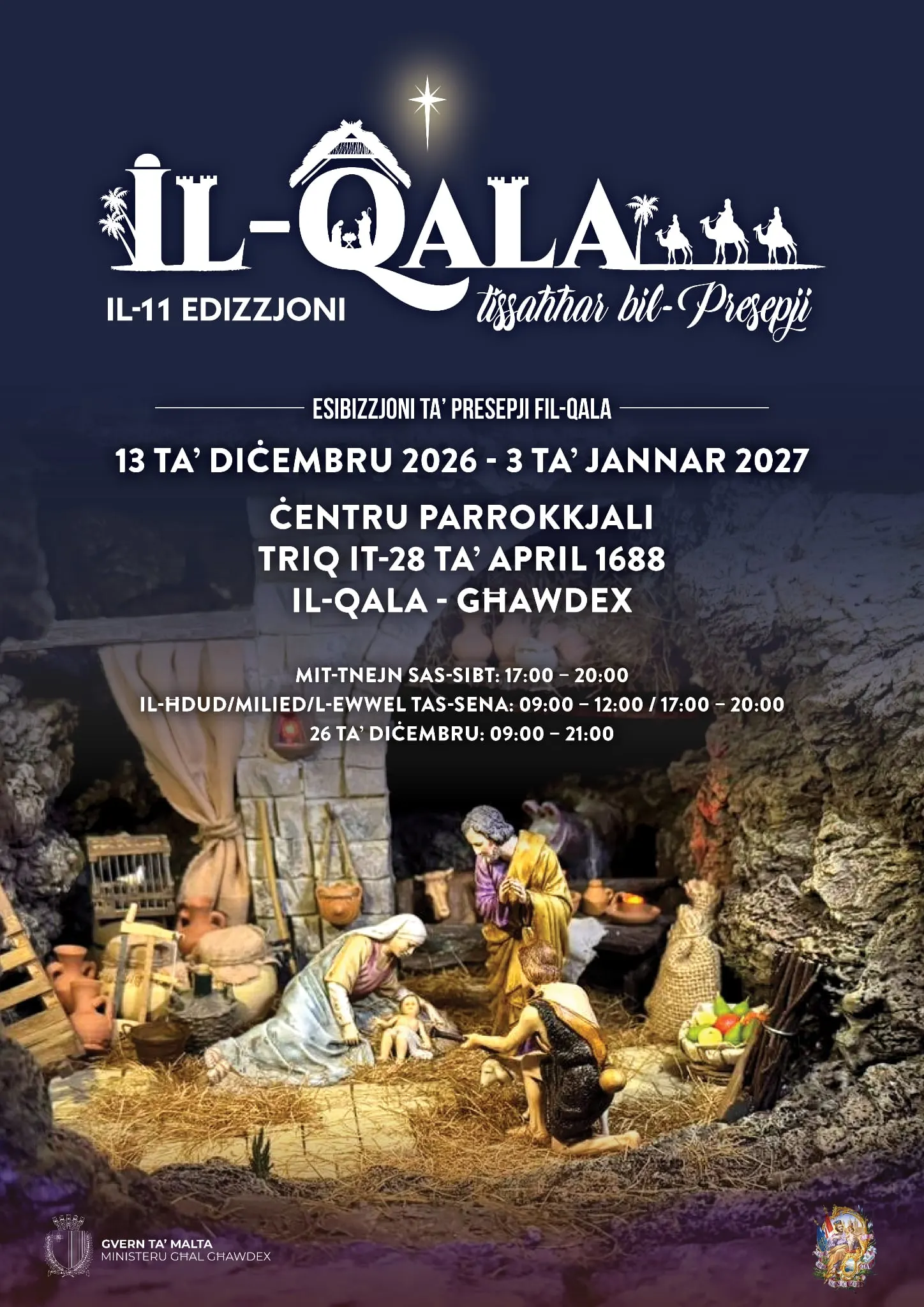 Il-Qala Tissaħħar Bil-Presepji