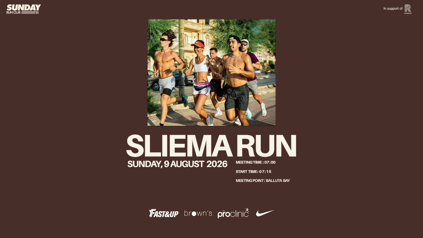 Sliema 5km Run August 9th