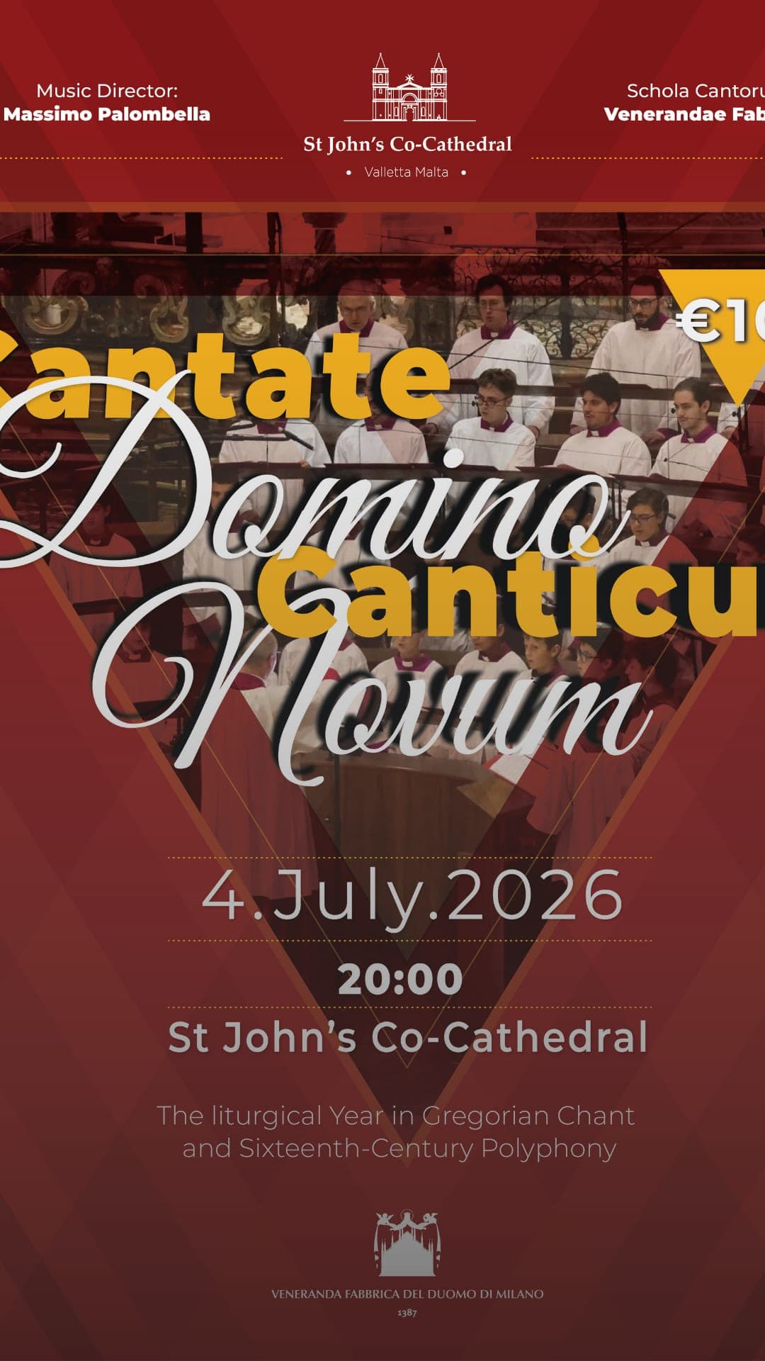 Cantate Domino Canticum Novum by the Schola Cantorum Venerandae Fabricae