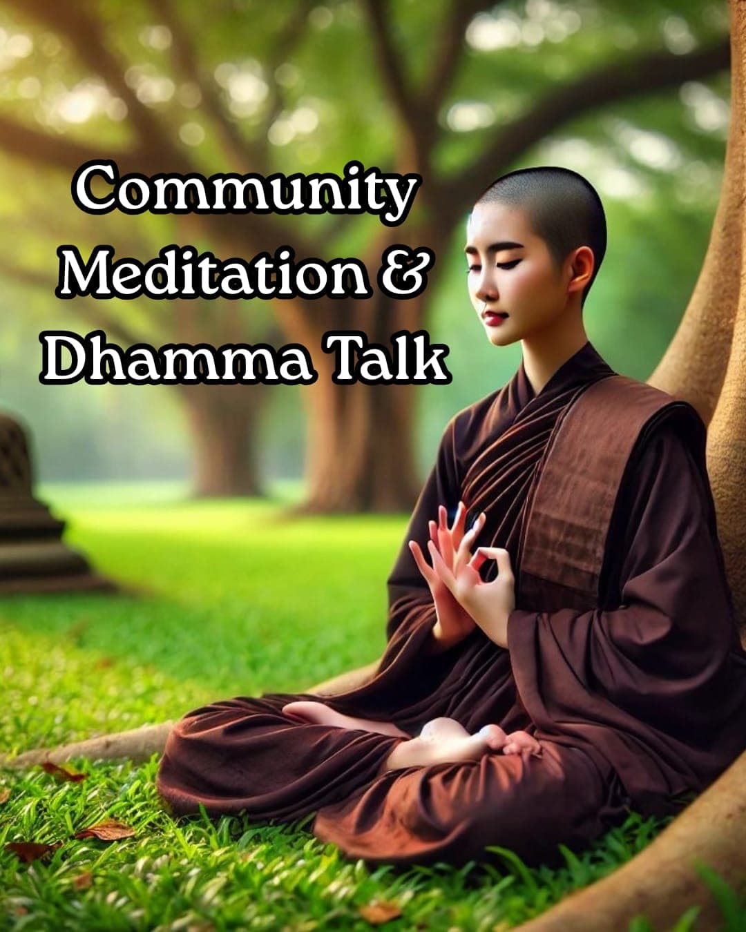 Community Meditation & Dhamma Talk
