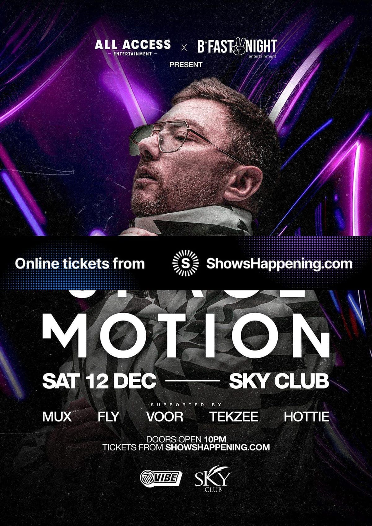 SPACE MOTION • SKY CLUB • 12TH DEC (EVE OF PUBLIC HOLIDAY )