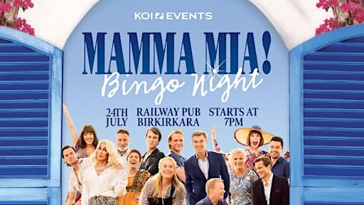 Mamma Mia Bingo Night