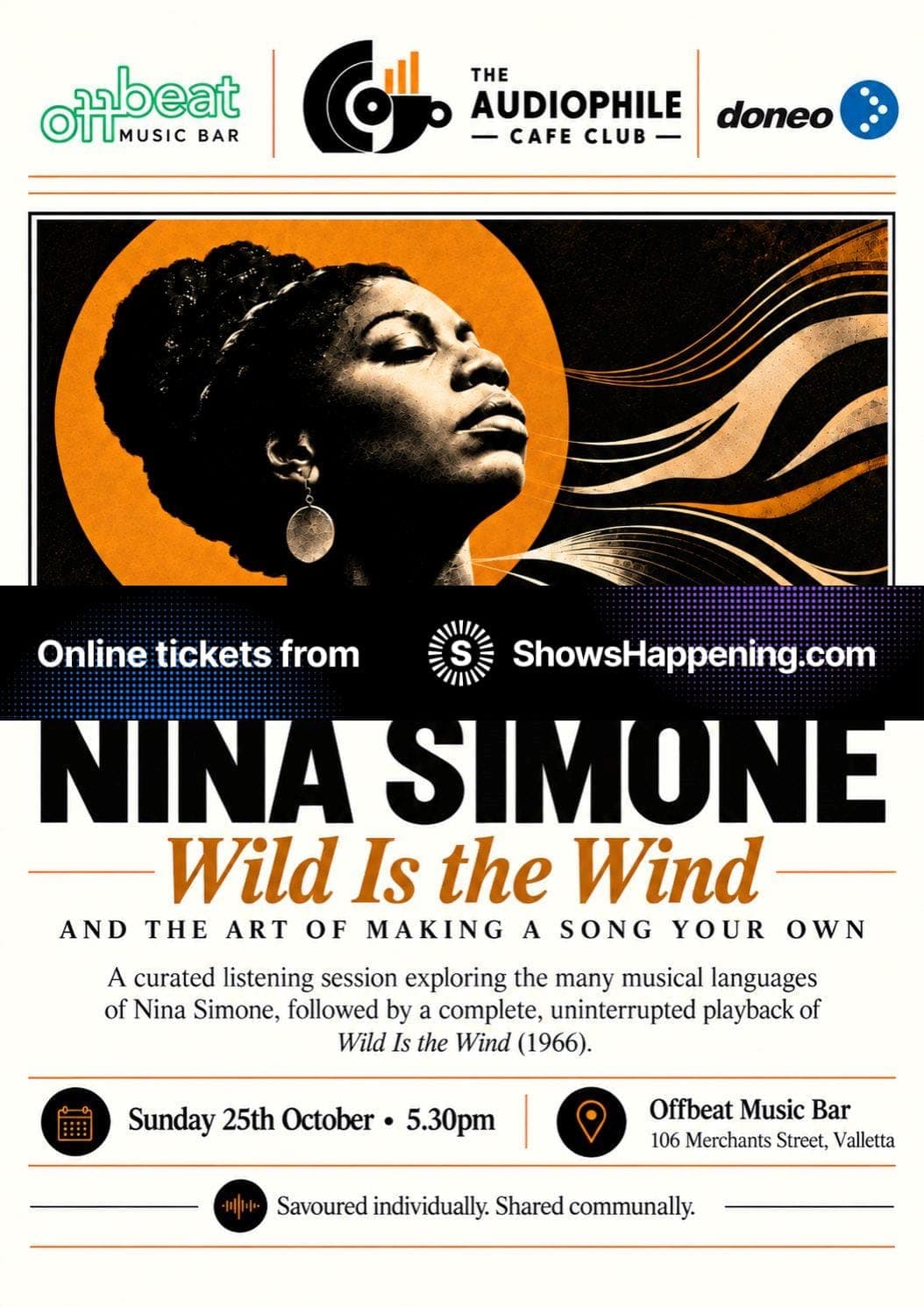 An Evening with Nina Simone - Wild is the Wind and the Art of making a Song Your Own