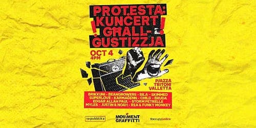 PROTESTA: Kunċert għall-Ġustizzja!