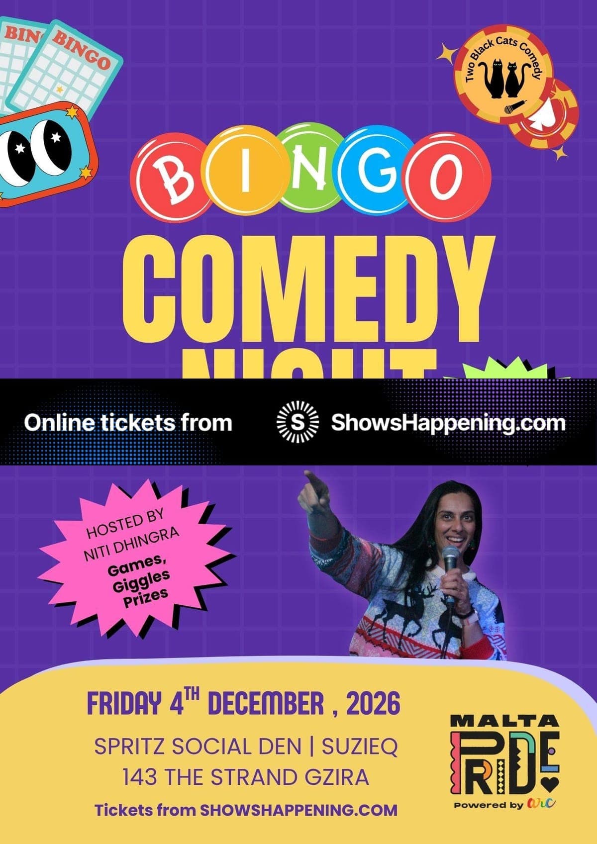 BINGO COMEDY NIGHT