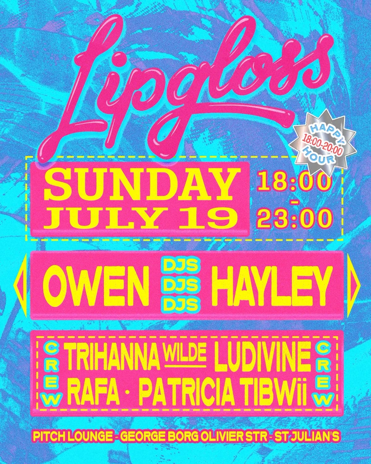 Lipgloss 01 – Sun 19th July