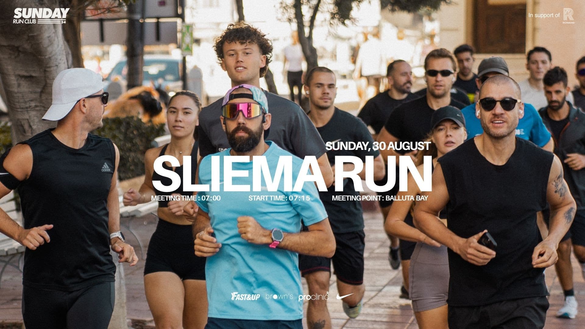 Sliema 5km Run August 30th